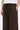Heavyweight Polyester-Blend Pants - Brown waistband, drawstring, and cargo pocket detail