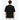 Heavyweight Raglan Cotton T-Shirt on model - Black - back