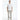 Heavyweight Cooling Cotton-Blend T-Shirt on model - White - front