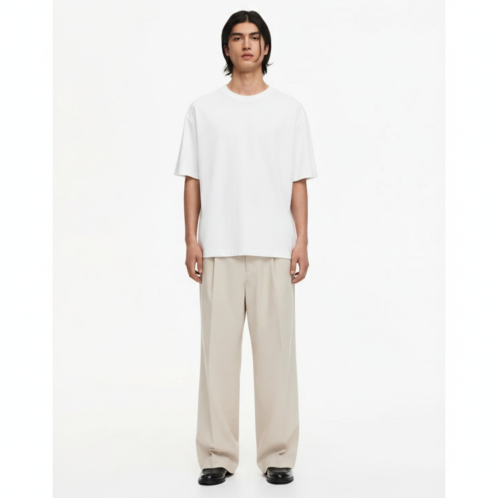 Cooling Performance Top Series on model - White Tee - front