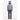 Performance Insulated Coat on model - Blue - front