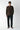 Oversized Henley Shirt on model - Selected - front