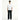 Oversized T-Shirt Cotton-Blend on model - White - front