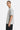 Oversized T-Shirt Cotton-Blend on model - Gray - side profile