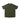 Colorblock Baseball T-Shirt - Oversized T-Shirt Cotton-Blend - Olive Green