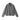 Italian One-Piece Collar Long-Sleeve Knit Polo - Gray