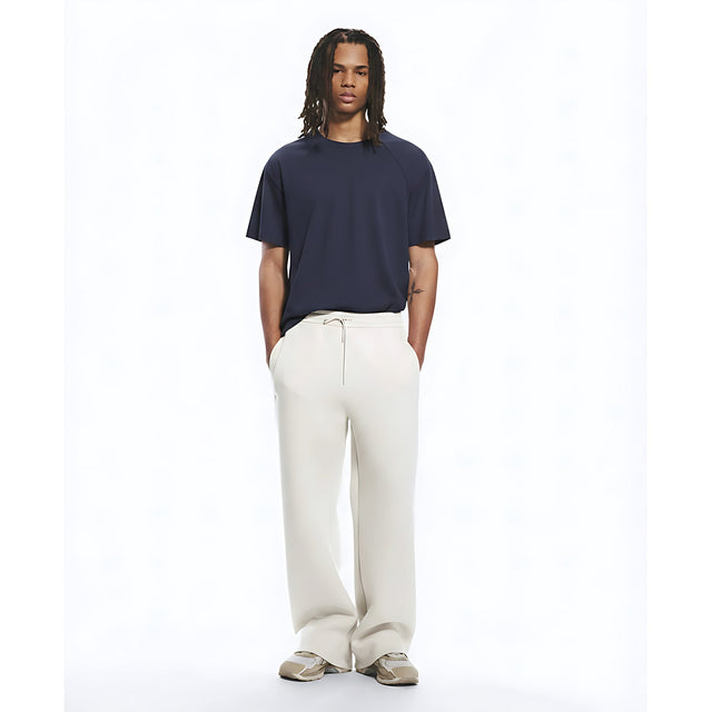Heavyweight Cotton-Blend T-Shirt on model - front view