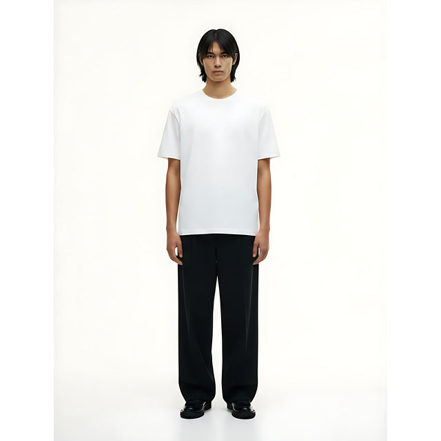 Moisture-Wicking T-Shirt on model - White - front