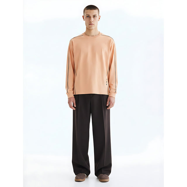 Outdoor Graphic T-Shirt on model - Apricot - front