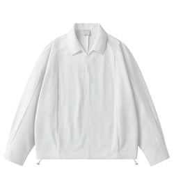 Coaches pullover jacket for men in white, front