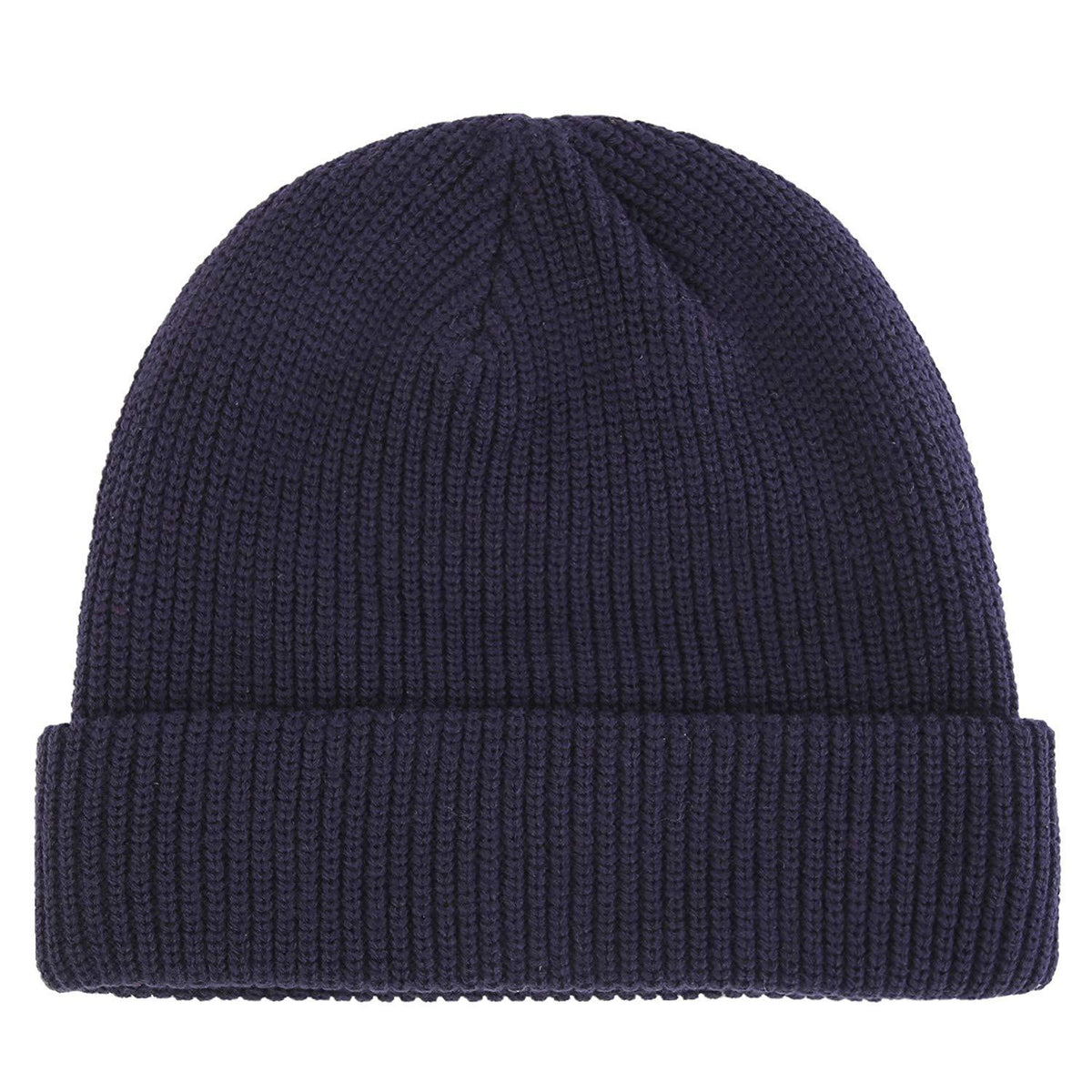 Solid Color Retro Knitted Beanie - Blue 3