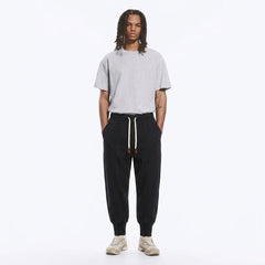 Gelyu Harem Pants on model - front view