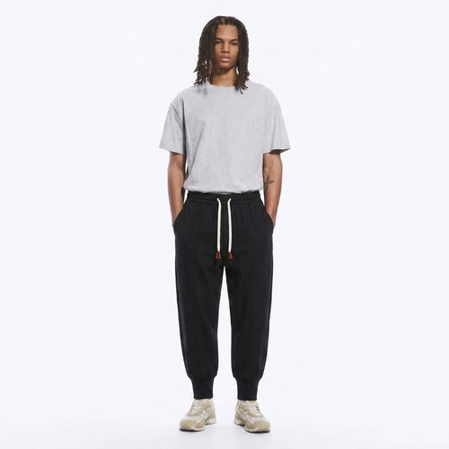 Gelyu Harem Pants on model - front view