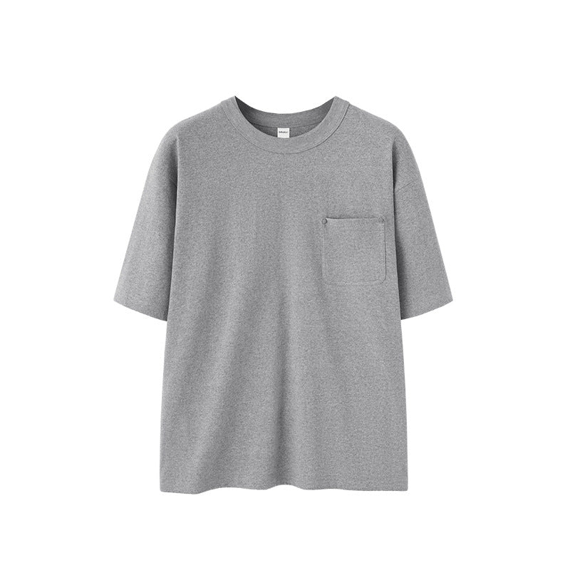 Oversized T-Shirt 100% Cotton - Light Gray
