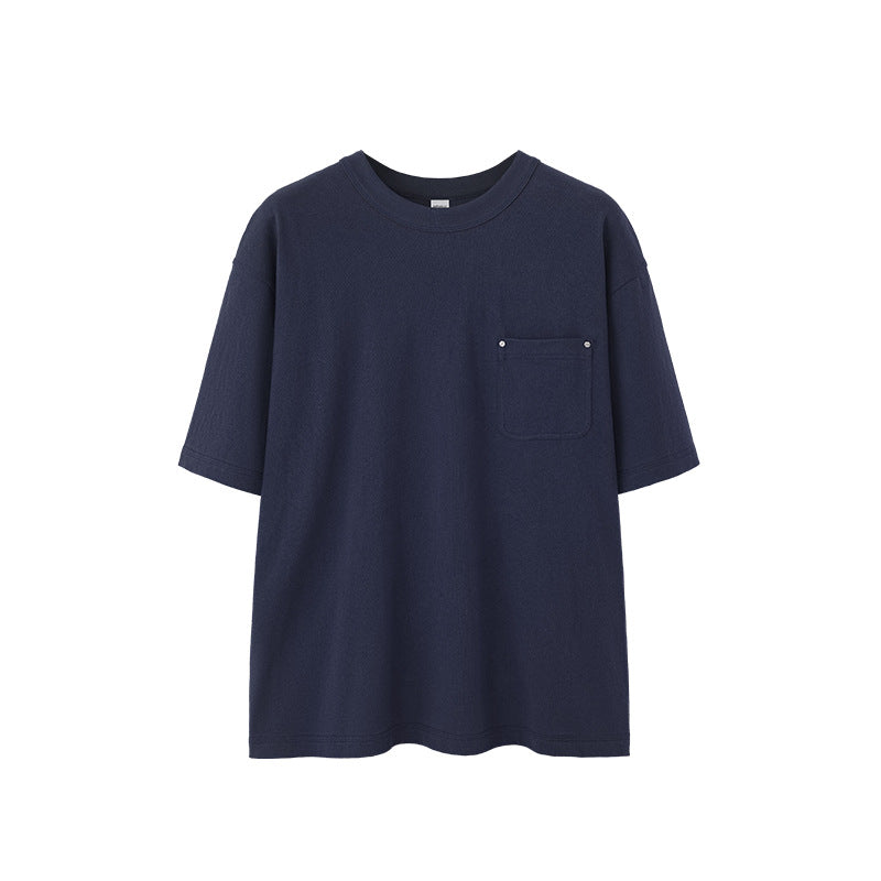 Oversized T-Shirt 100% Cotton - Blue