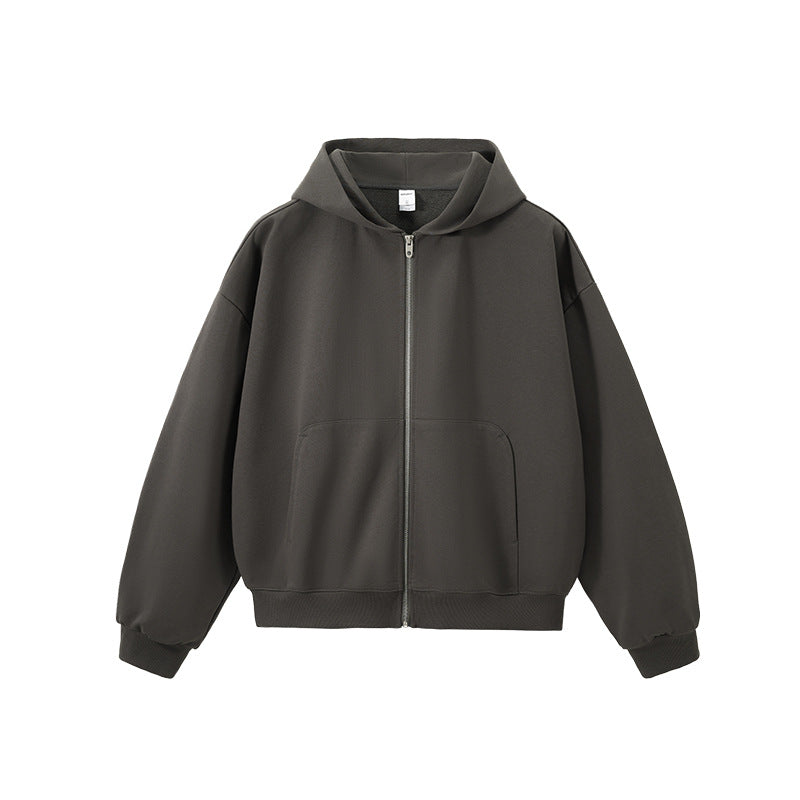 Cotton Hoodie - Dark Gray