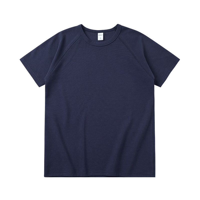Heavyweight Cotton-Blend T-Shirt - Blue