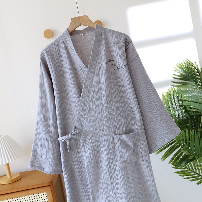 Japanese Style Kimono Bathrobe product image