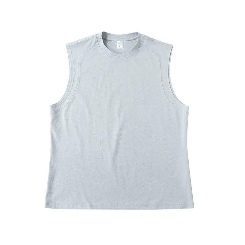 Sorona Cooling Tank Top - Cooling Cotton-Blend T-Shirt - Gray