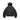 Cooling Zip-Up Hoodie - Black flat lay