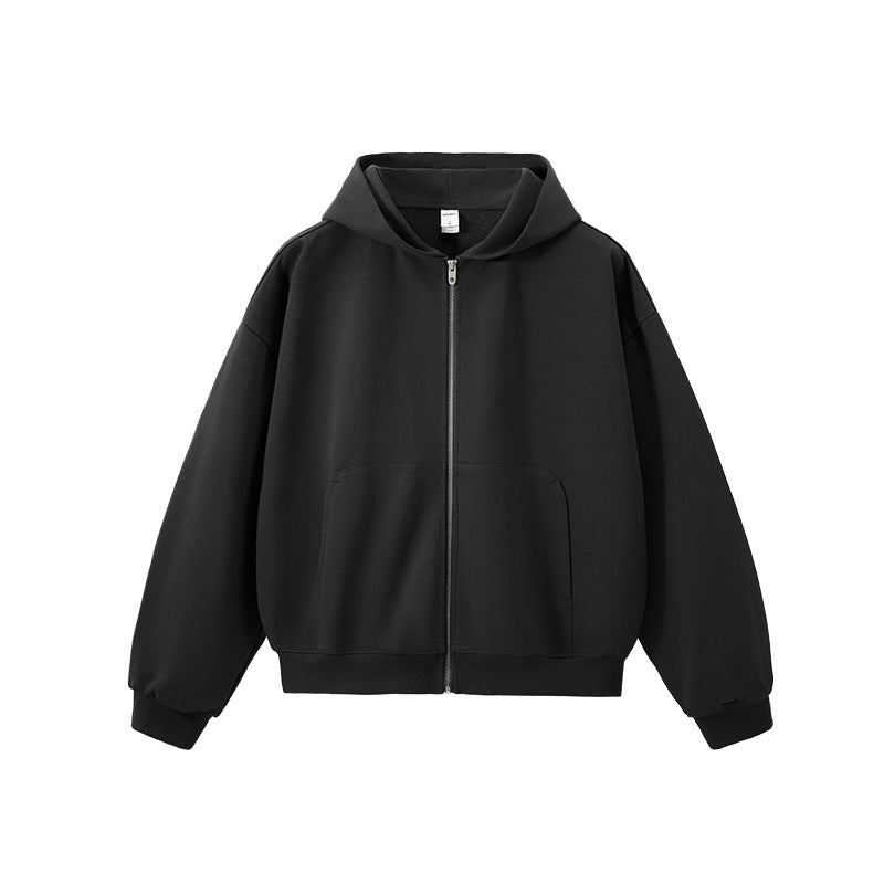 Cotton Hoodie - Black