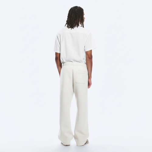 Coarse Cotton Tang Suit Shirt back on model