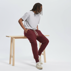 Gelyu Harem Pants on model - Red front view