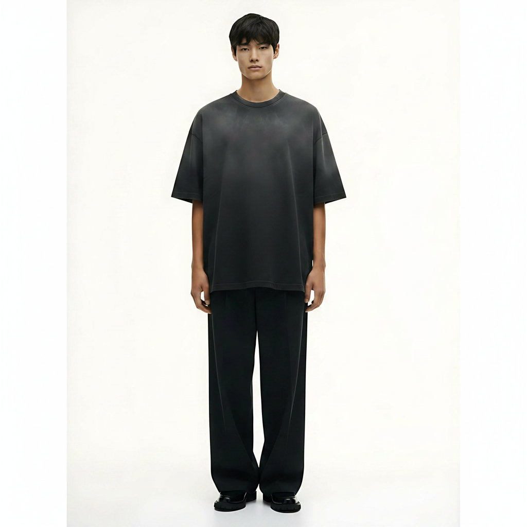 Dune Vintage T-Shirt on model - Fry Salt Boxy front view
