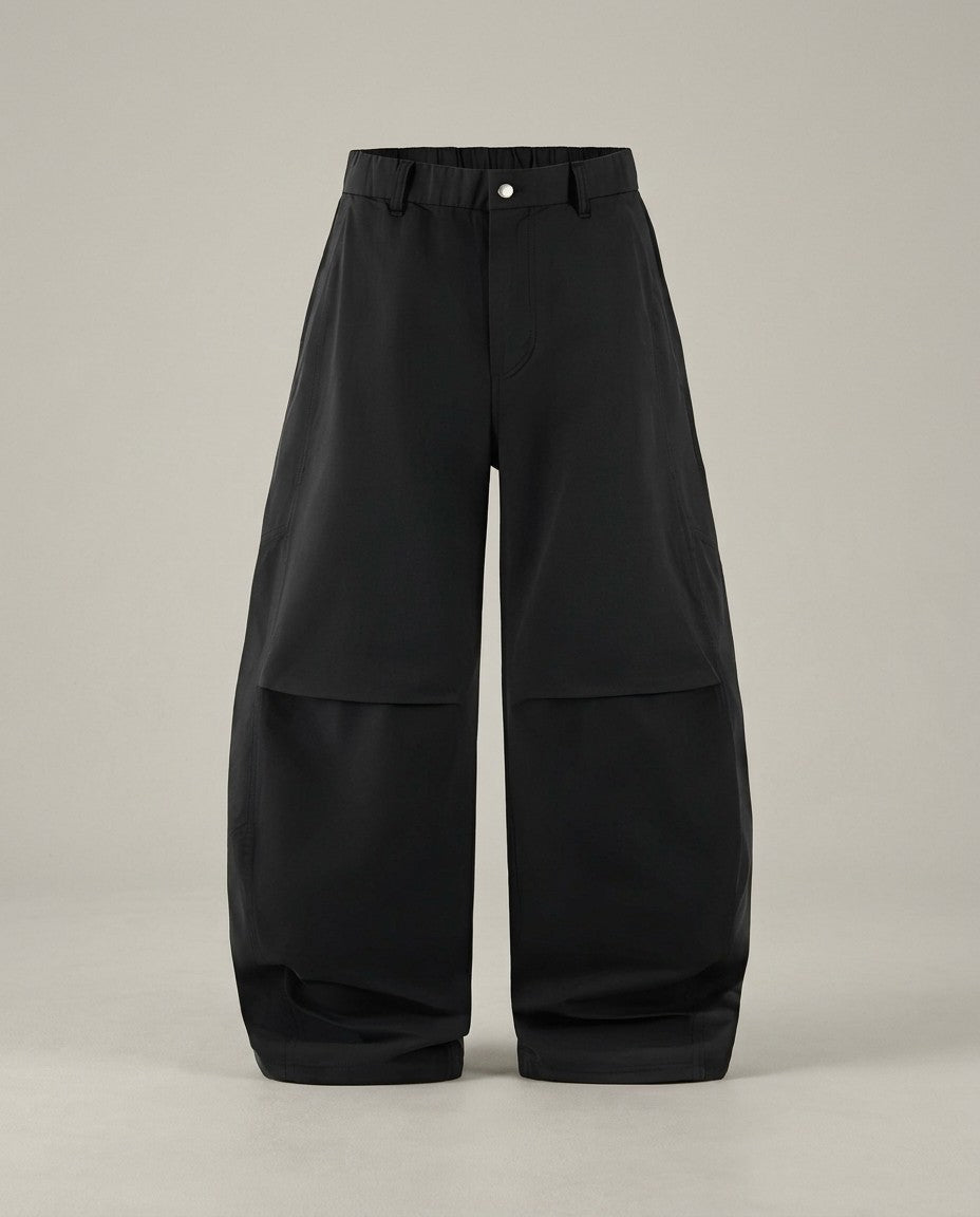 Men's Deconstructed Cotton Cargo Pant - Black