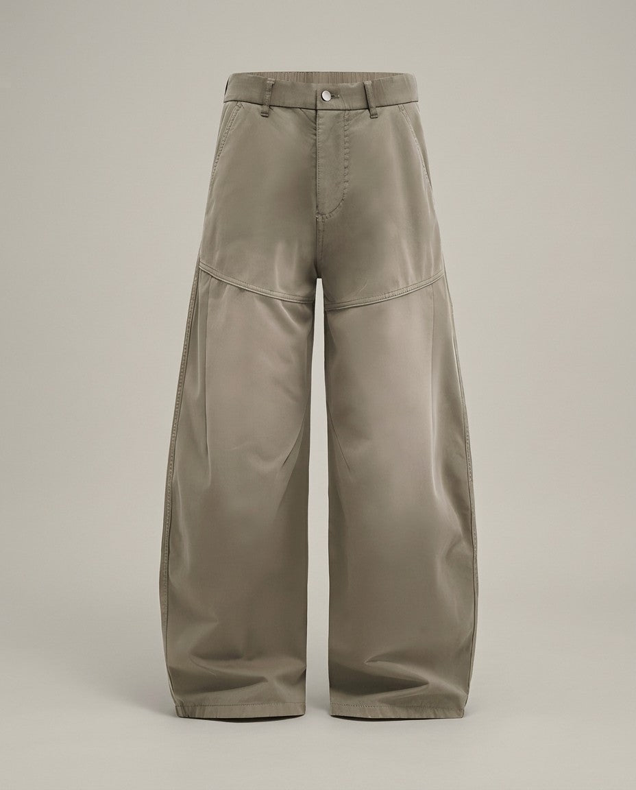 Men's Deconstructed Cotton Cargo Pant - Khaki 2
