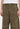 Heavyweight Straight Work Pants - Khaki waistband, fly, and panel detail