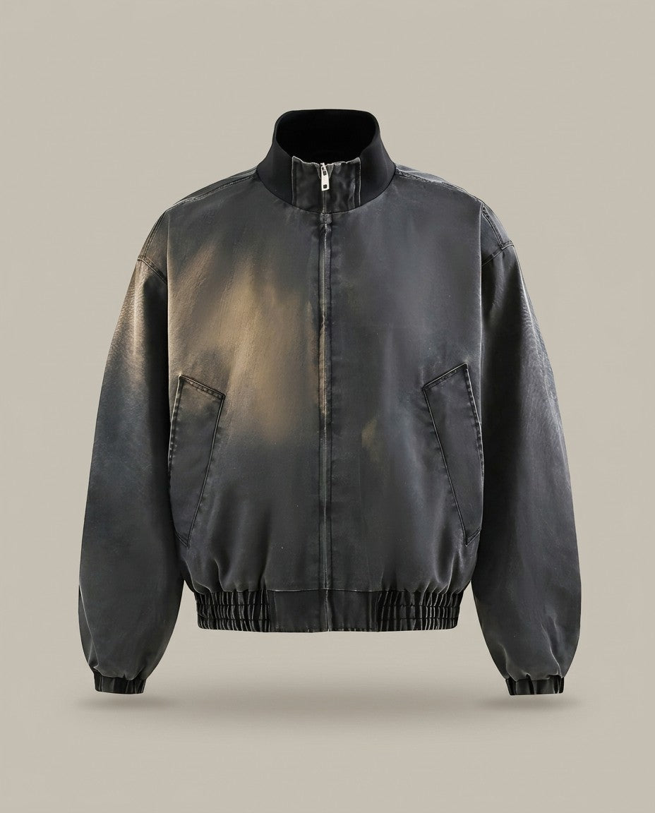 Men's Detroit Flight Jacket - Black