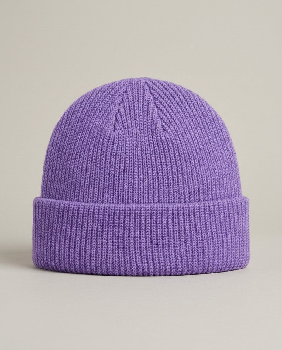 Fisherman Beanie in Violet