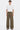 Heavyweight Straight Work Pants on model - Khaki - front