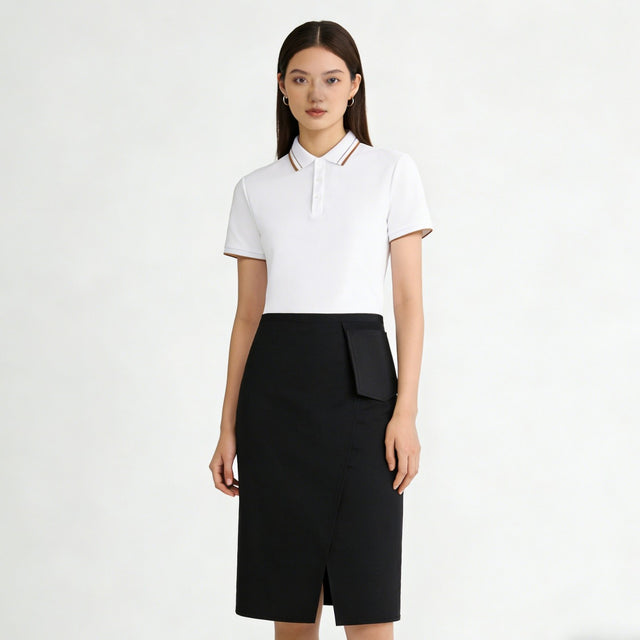 Black japanese apron