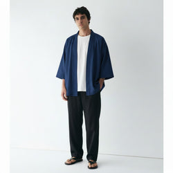 Summer haori jacket in blue