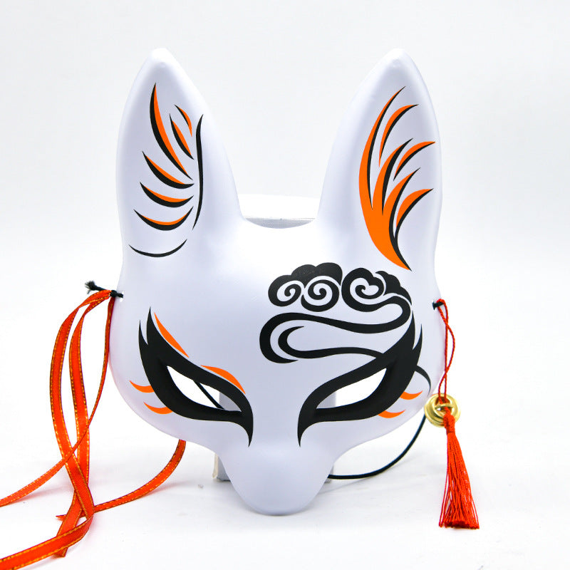 Black Cloud kitsune mask
