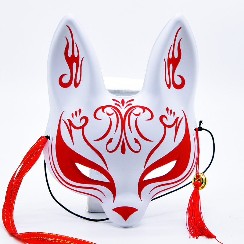 Red Flame kitsune mask