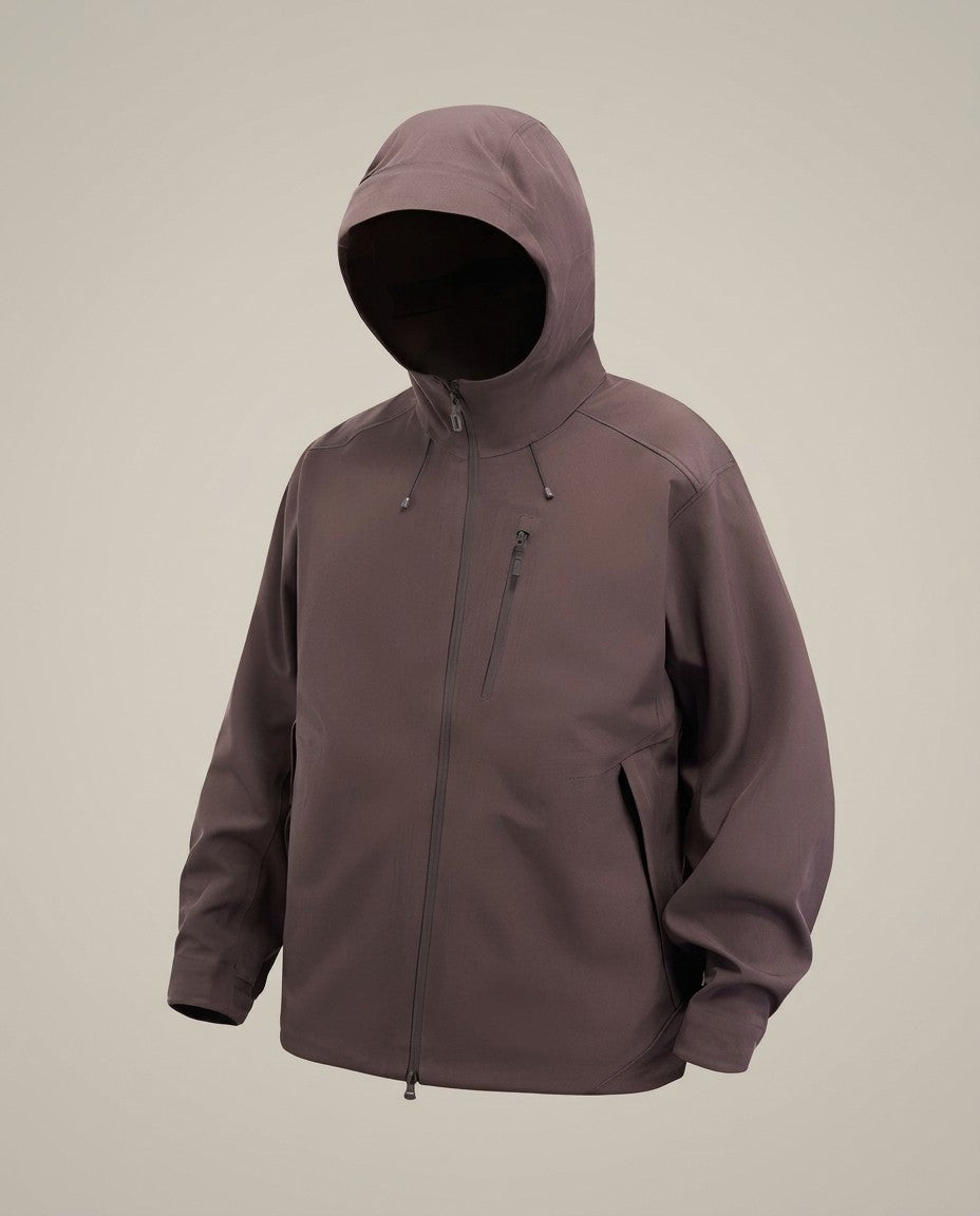 Men's Lightweight Outdoor Softshell Jacket - Hematoxylin