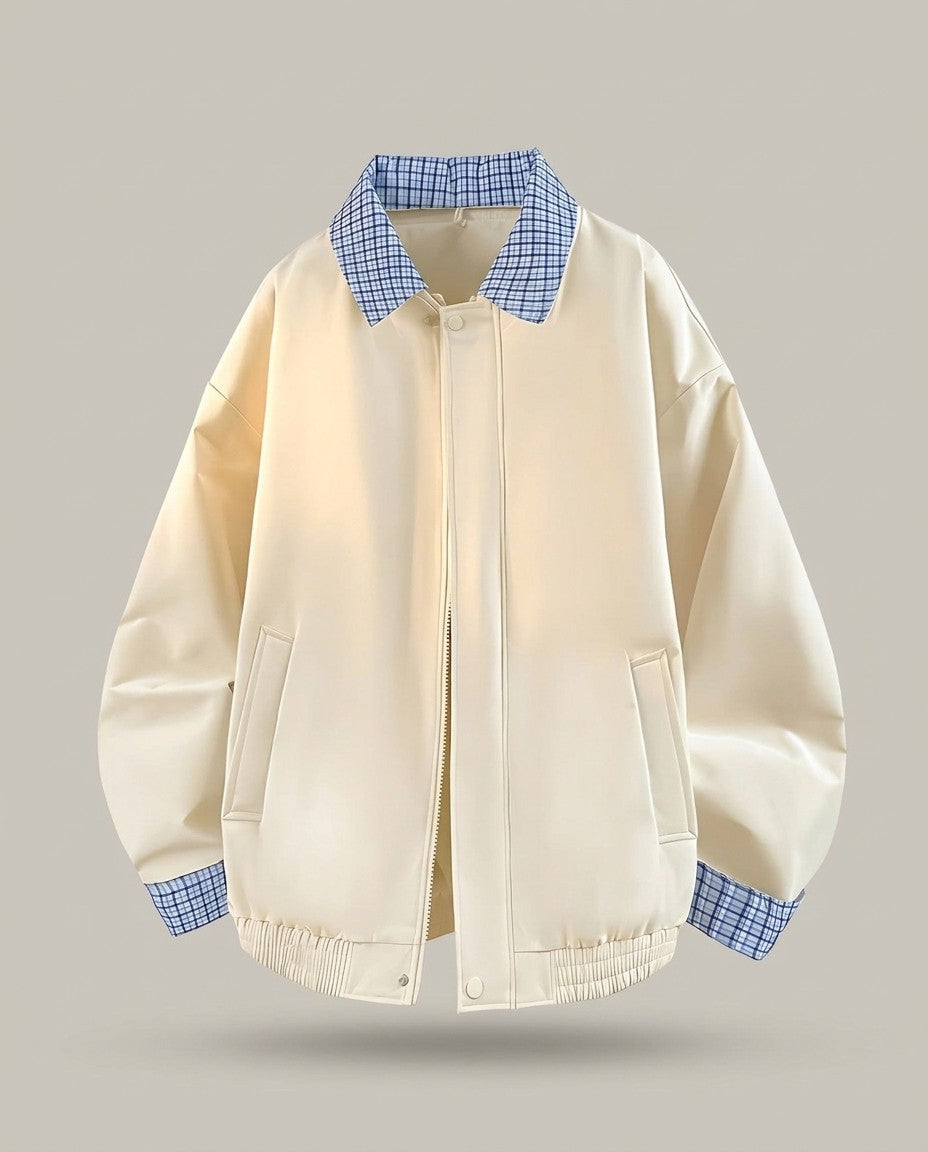 Men's Lightweight Polyester Jacket - Khaki