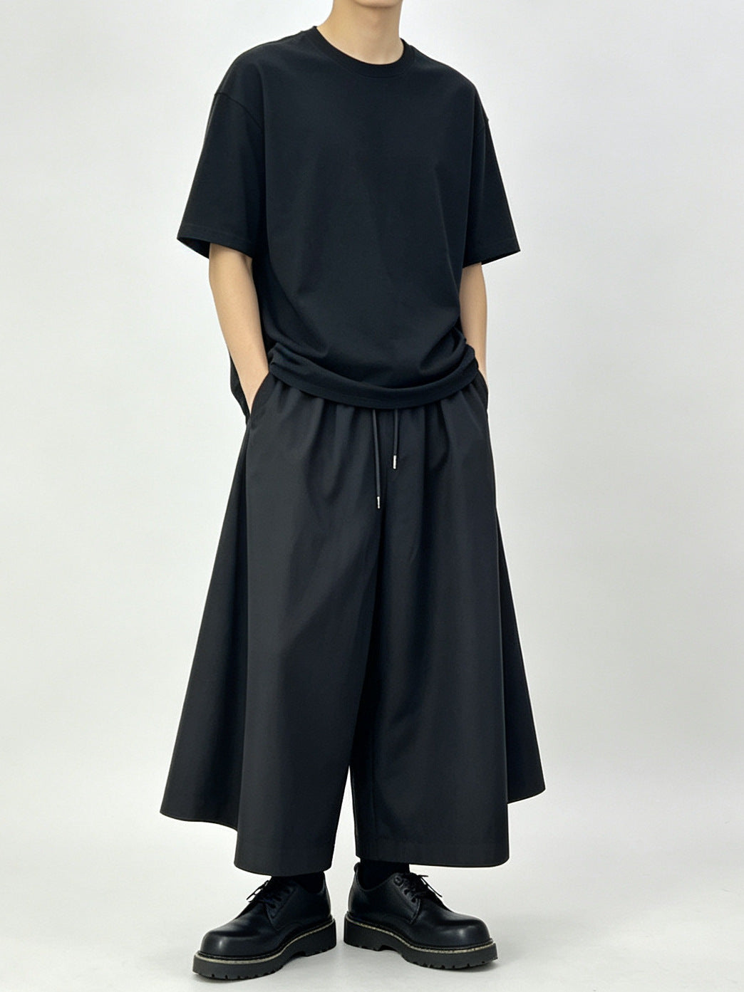 Men's Culottes, black, view 5