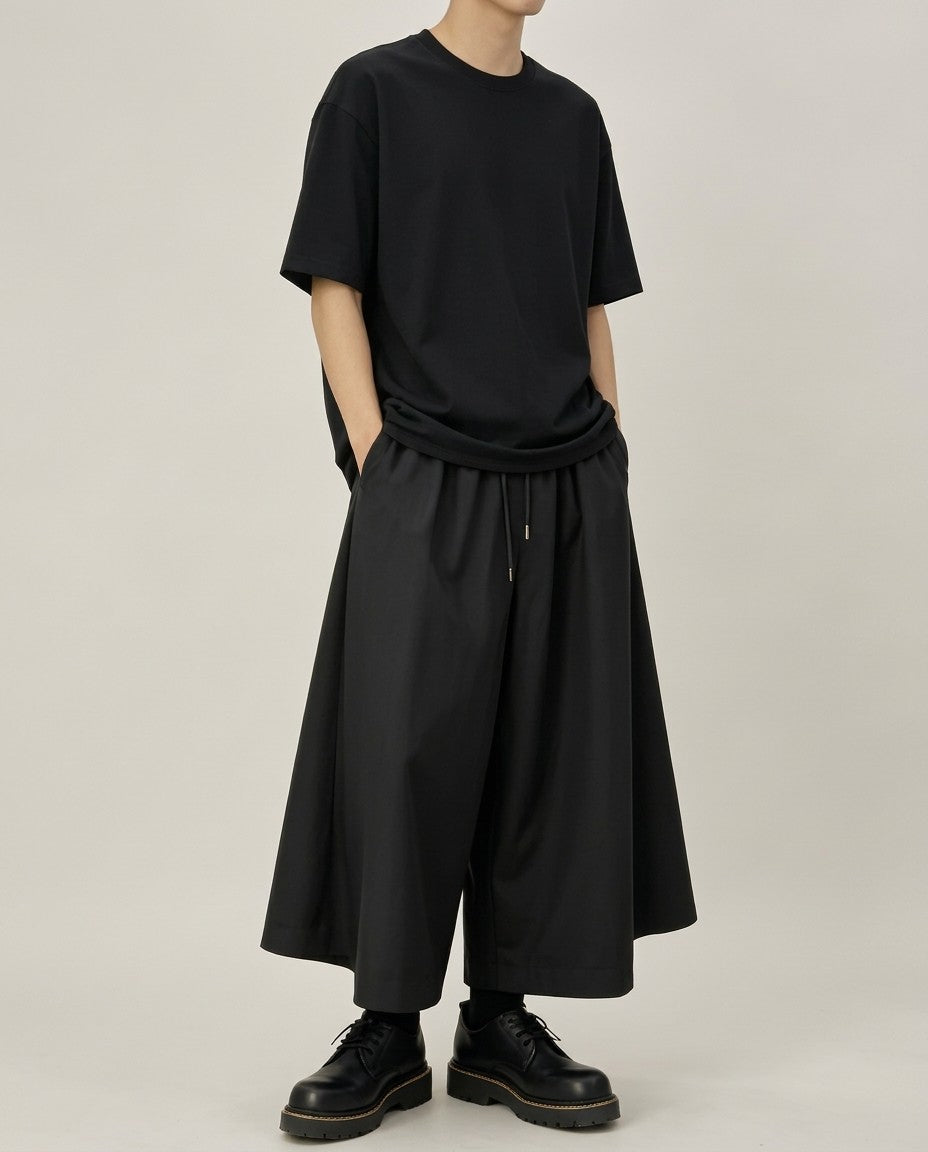 Men's Culottes, black, view 2