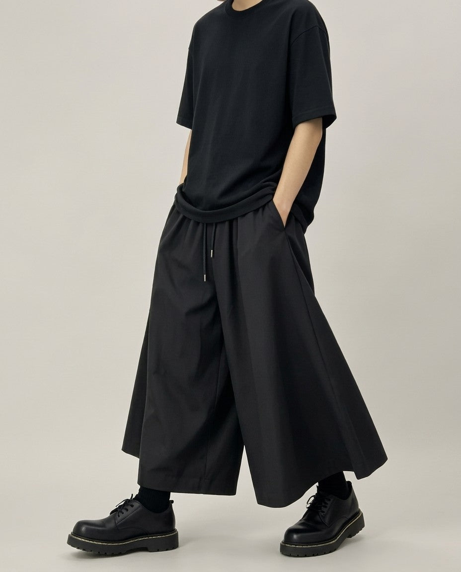 Men's Culottes, black, view 3