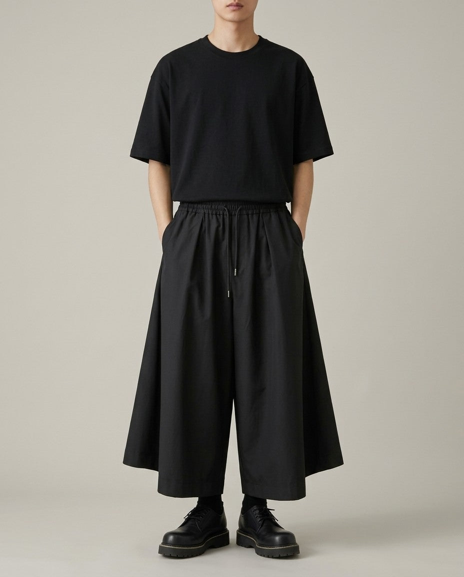 Men's Culottes, black, view 5