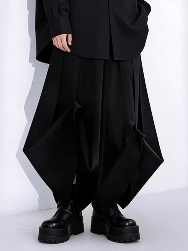 Men's Origami Pants, black, view 1
