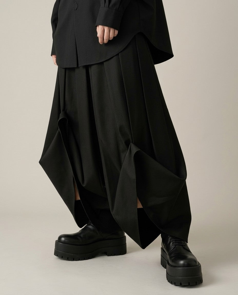Men's Origami Pants, black, view 4