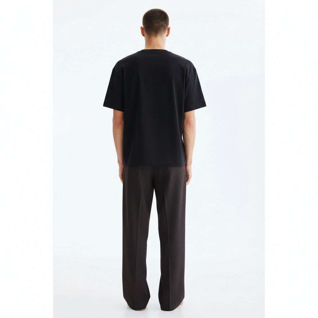 Cooling Cotton-Blend T-Shirt 220g on model - back view
