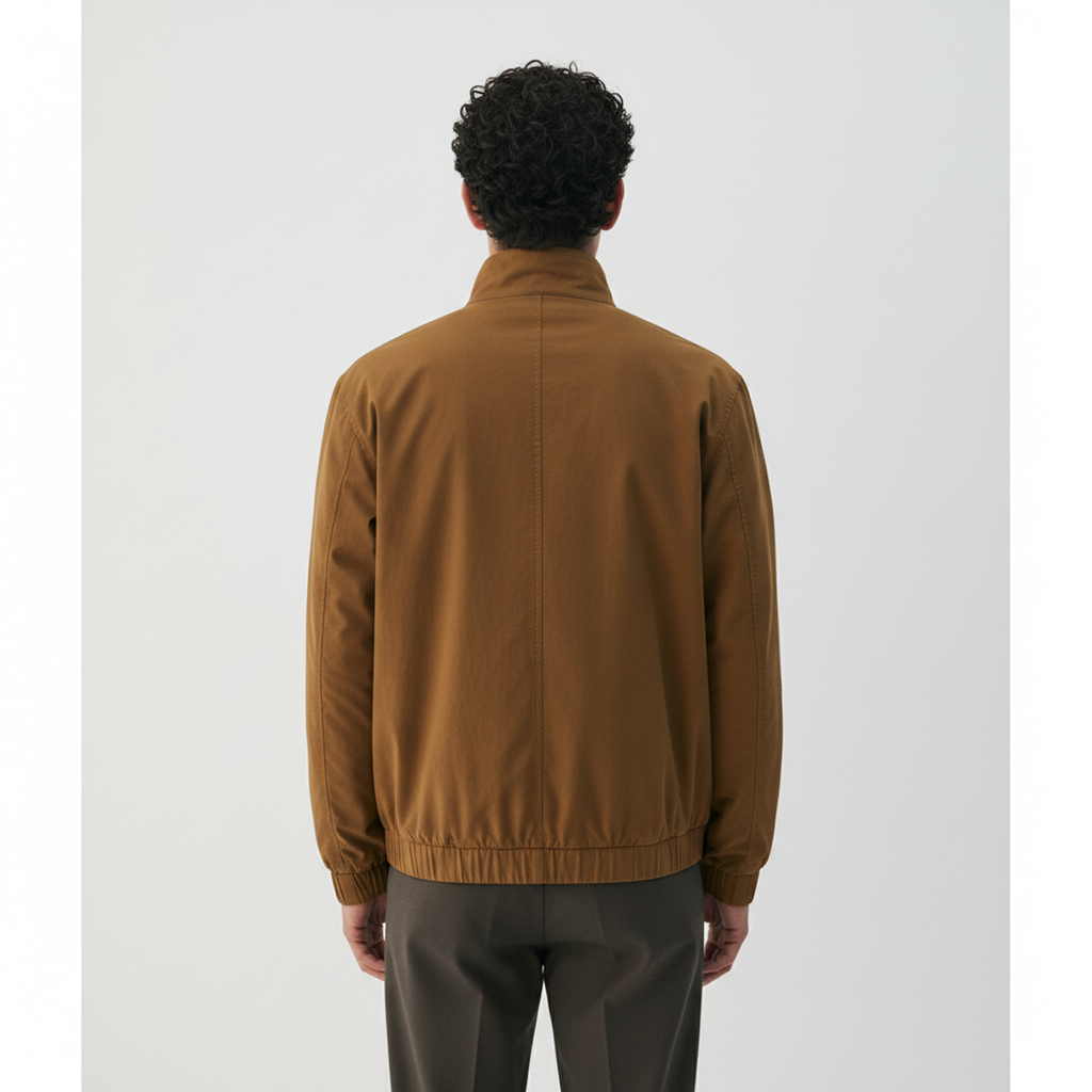 Detroit Flight Jacket on model - back view