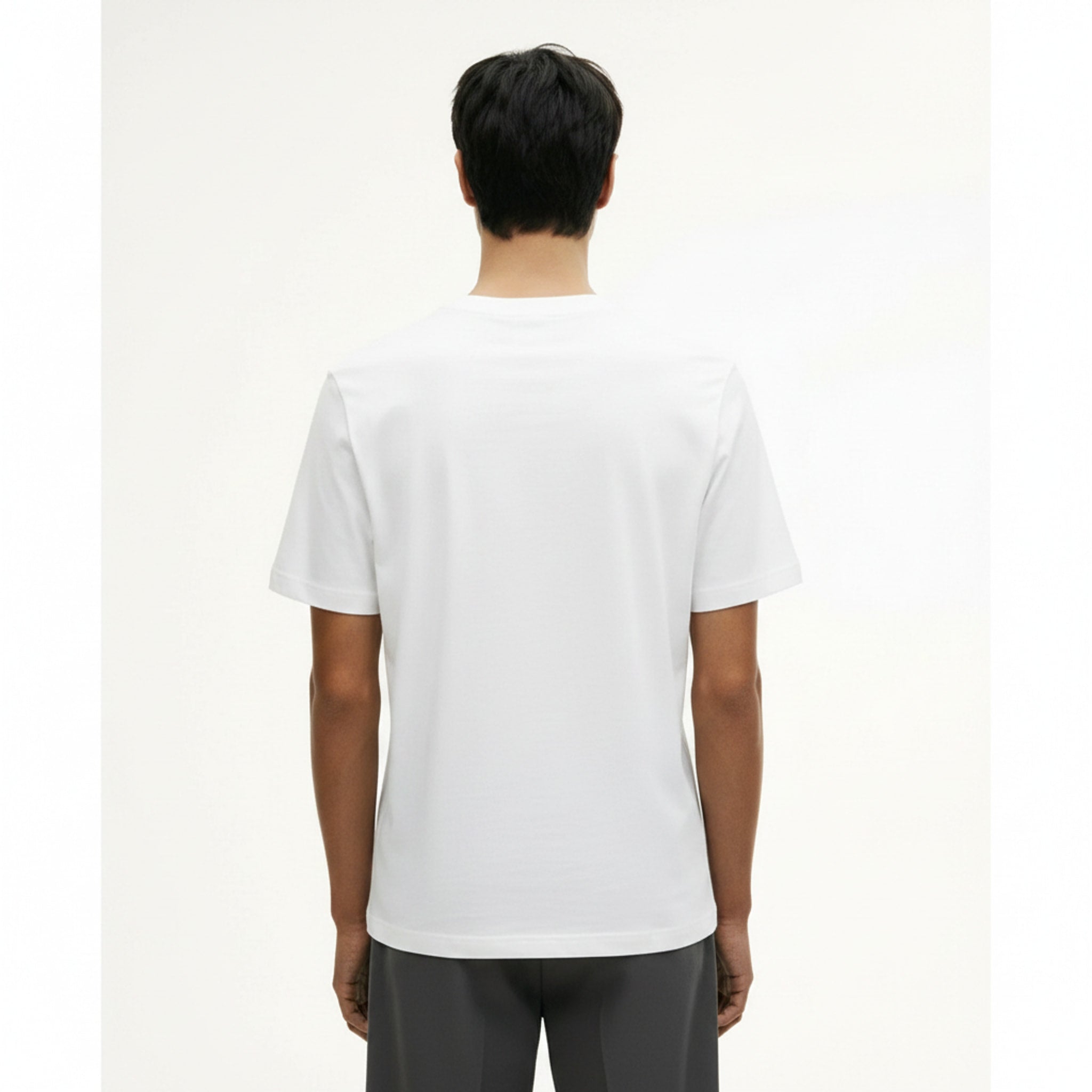 Cooling Quick-Dry T-Shirt on model - Black - back