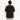 Oversized Henley T-Shirt Cotton-Blend on model - Black - back
